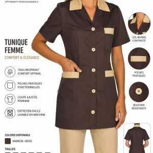 Tunique Professionnelle Femme